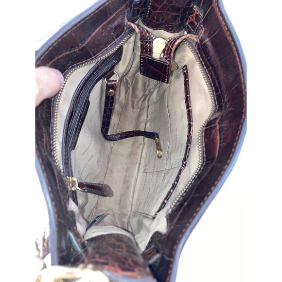 MICHAEL KORS EMBOSSED ANIMAL PRINT WOMENS CROSSBODY BAG - Picture 13 of 16